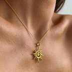 Sun Dancer Necklace (Gold)