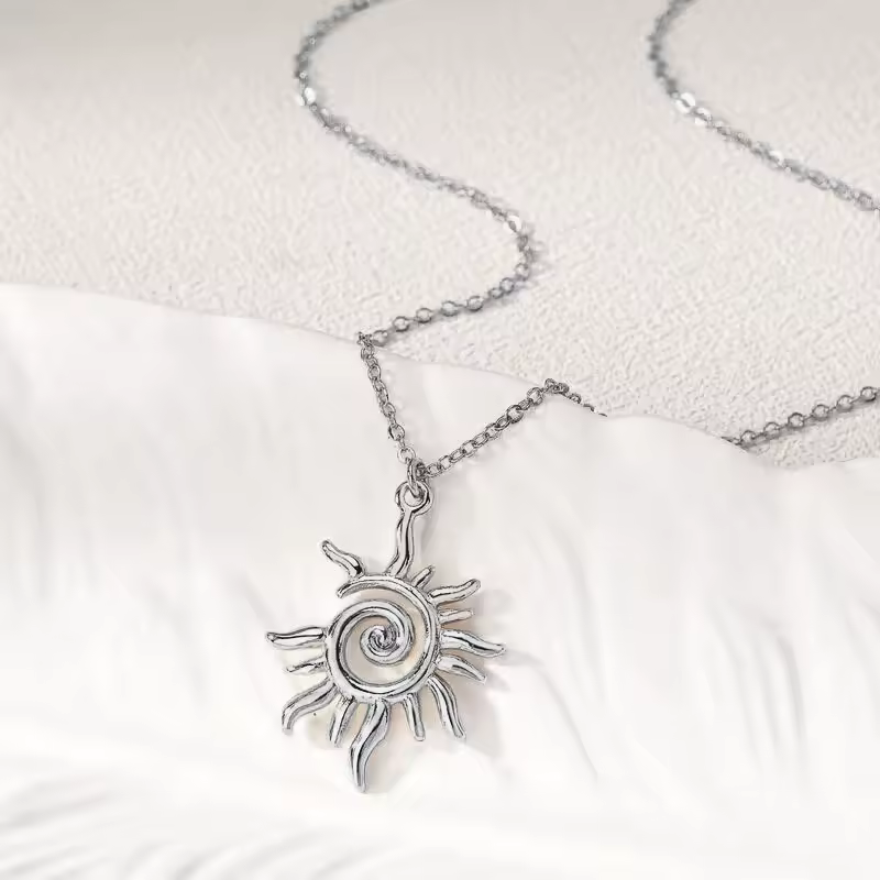 Sun Dancer Necklace (Silver)