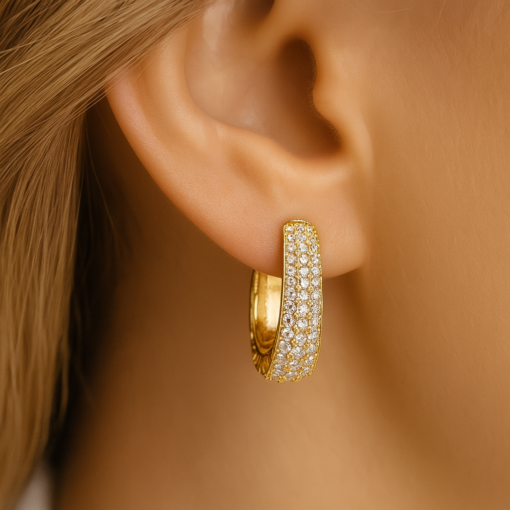 Luna Pavé Hoops