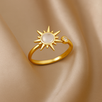 Solar Glow Ring (Gold)