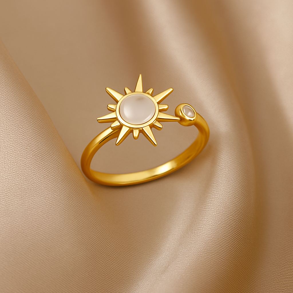 Solar Glow Ring (Gold)